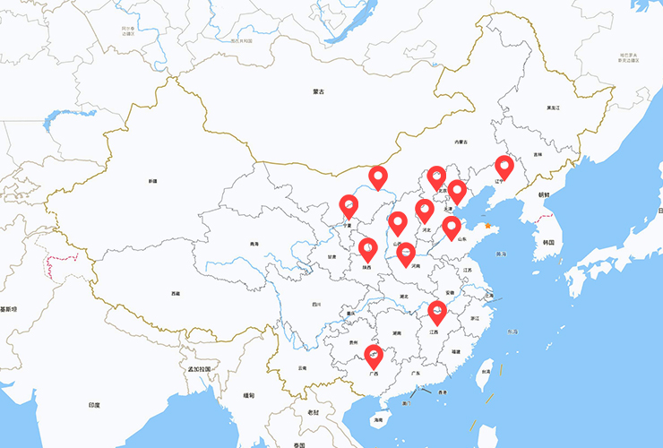 营销网络地图